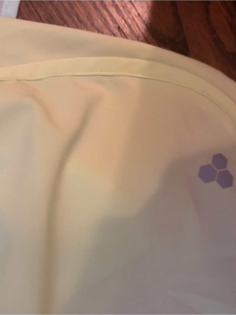 tek gear Women’s Athletic Shorts - Light lime & Ice Blue EUC XL zip pockets - Picture 9 of 10